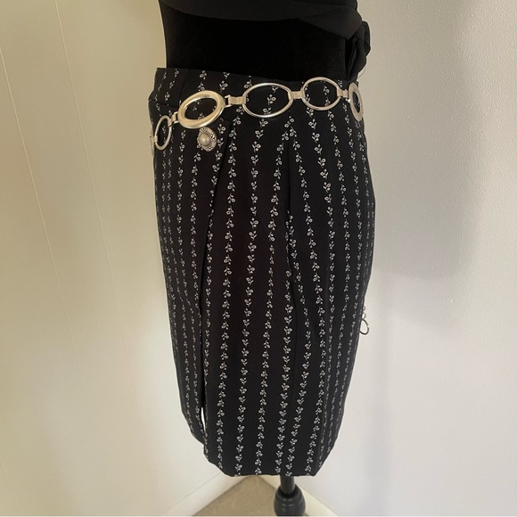 Vintage 90s mini wrap skirt size 7 - Picture 4 of 7